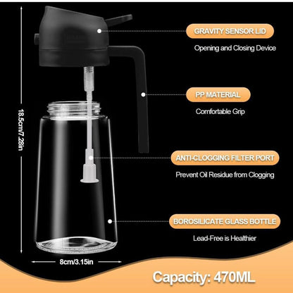 2 in 1 Oil Dispenser & Spray Bottle